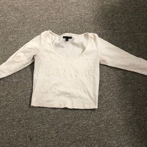 American Eagle Size M Crop Top Long Sleeve
